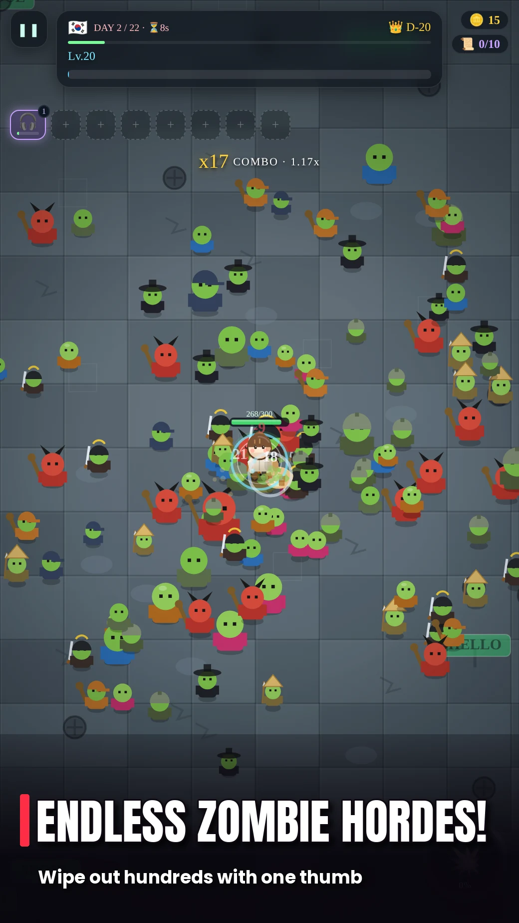 K-GIRL:Zombie Hunters-Survival screenshot